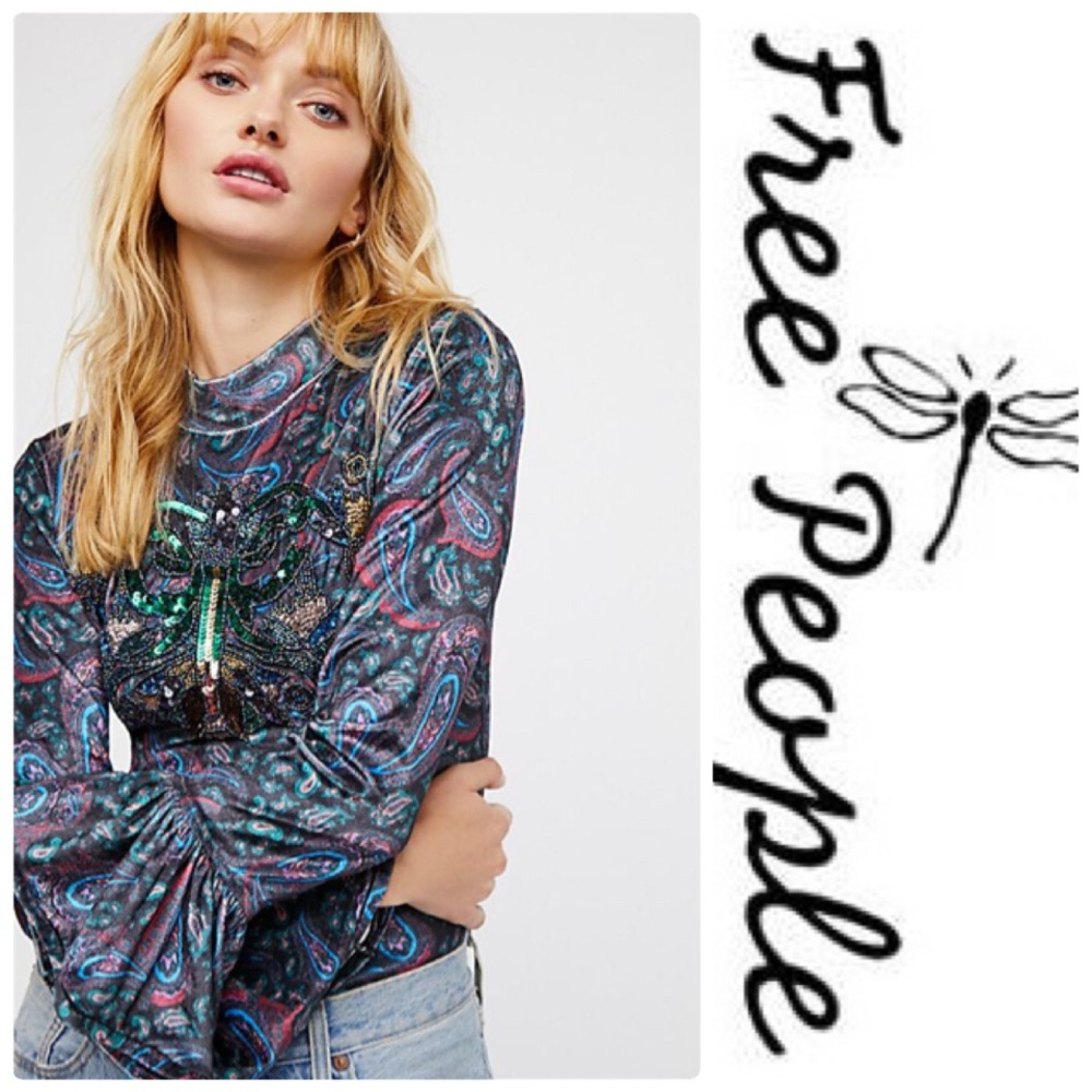 Free People We The Free L'Amour Tee - Picture 1 of 3